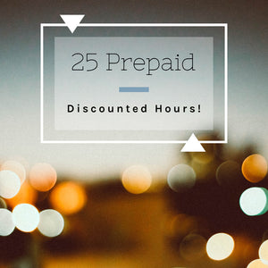 25 Prepaid and Discounted Labor Hours for Anything